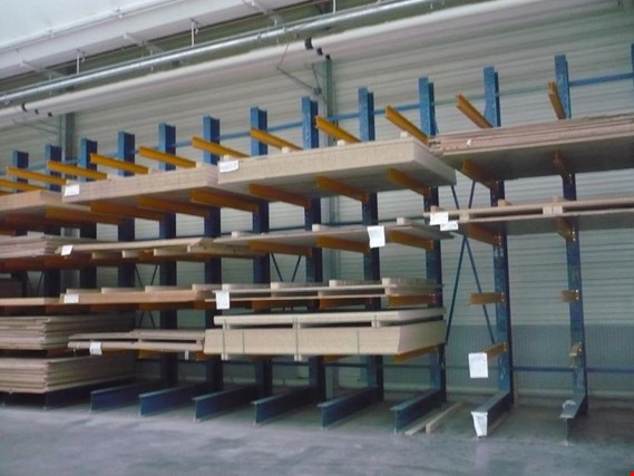 Used cantilever rack for Sale (Online Auction) | NetBid Industrial Auctions
