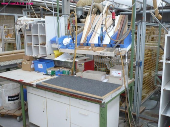 Used Assembly work table for Sale (Auction Premium) | NetBid Industrial Auctions