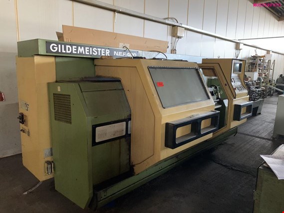 Used Gildemeister NEF 400 NC lathe for Sale (Auction Premium) | NetBid Industrial Auctions