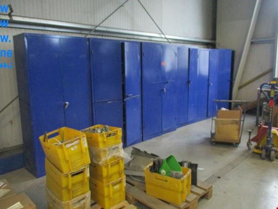 Used 9 Metal cabinets for Sale (Auction Premium) | NetBid Industrial Auctions