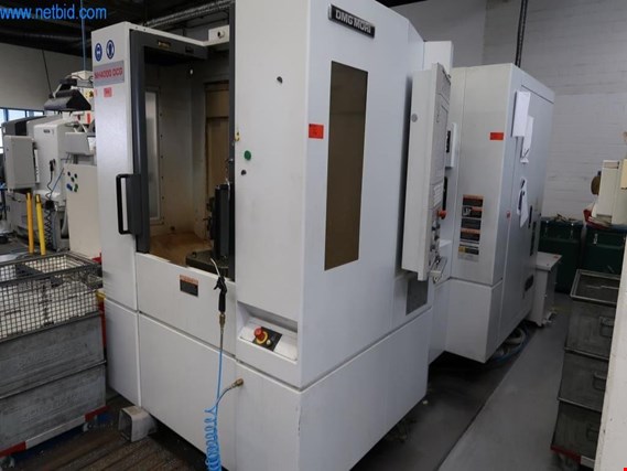 Used Mori Seiki NH4000DCG horizontal CNC 4-axis machining center (6) for Sale (Auction Premium) | NetBid Industrial Auctions