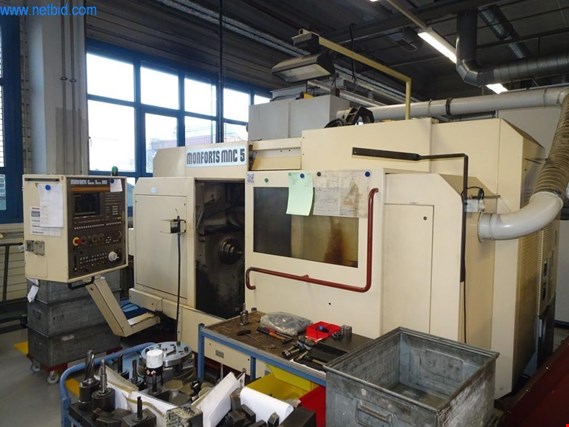 Used Monforts MNC5 CNC lathe (8) for Sale (Trading Premium) | NetBid Industrial Auctions