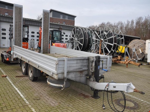 Used Müller-Mitteltal ETÜ-TA 2 axle tandem trailer for Sale (Auction Premium) | NetBid Industrial Auctions
