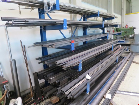 Used Single-sided cantilever rack for Sale (Auction Premium) | NetBid Industrial Auctions