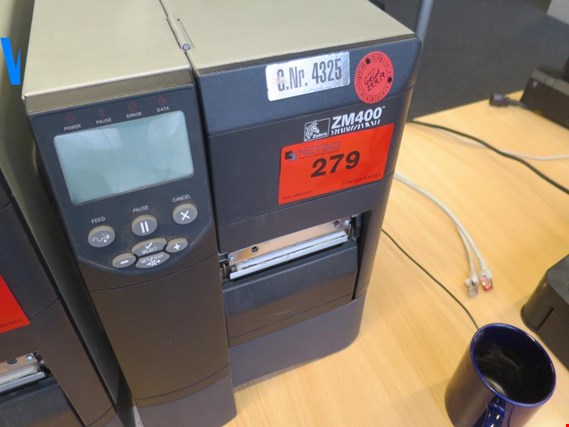 Zebra ZM400 Labelprinter gebruikt kopen (Auction Premium) | NetBid industriële Veilingen