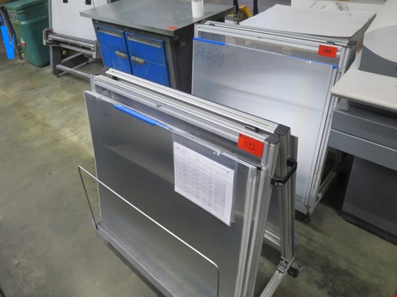 Used 2 Printing plate transport racks for Sale (Auction Premium) | NetBid Industrial Auctions