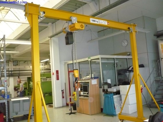 Used Jungheinrich PA10-3.0 Mobile gantry crane for Sale (Auction Premium) | NetBid Industrial Auctions