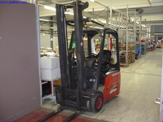Used Linde E15 Electric forklift truck -release from 31.07.2020- for Sale (Auction Premium) | NetBid Industrial Auctions