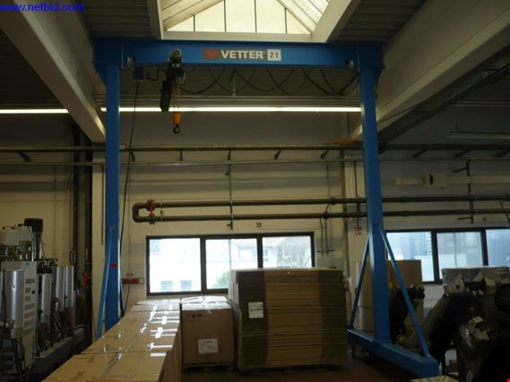 Used Vetter PA25-4.0 Mobile gantry crane for Sale (Auction Premium) | NetBid Industrial Auctions