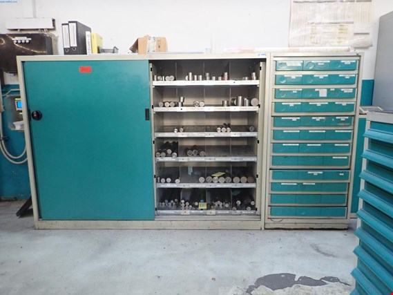 Used 1  Steel sliding cabinet for Sale (Auction Premium) | NetBid Industrial Auctions