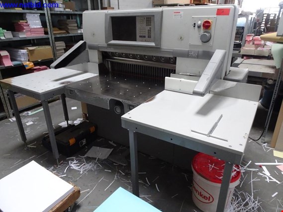 Used Mohr Polar 92X Paper stack cutter for Sale (Auction Premium) | NetBid Industrial Auctions
