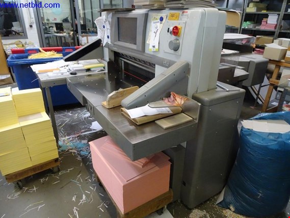 Used Polar 92X plus Paper stack cutter for Sale (Auction Premium) | NetBid Industrial Auctions