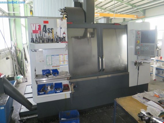 Used Haas VF4SS CNC machining center for Sale (Auction Premium) | NetBid Industrial Auctions