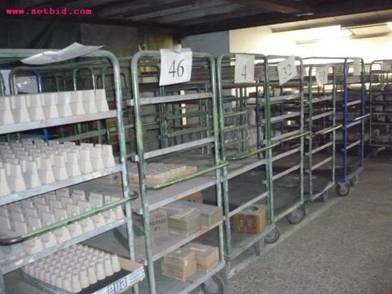 Used 43 shelf trolleys for Sale (Auction Premium) | NetBid Industrial Auctions