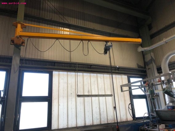 Used Demag wall-mounted slewing crane for Sale (Auction Premium) | NetBid Industrial Auctions