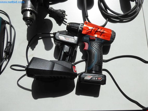 Used BOSCH Typ GSR 12W-15 Cordless screwdriver for Sale (Auction Premium) | NetBid Industrial Auctions