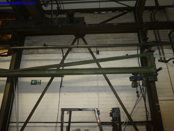 Used ABUS VW Wall-mounted slewing jib crane for Sale (Auction Premium) | NetBid Industrial Auctions