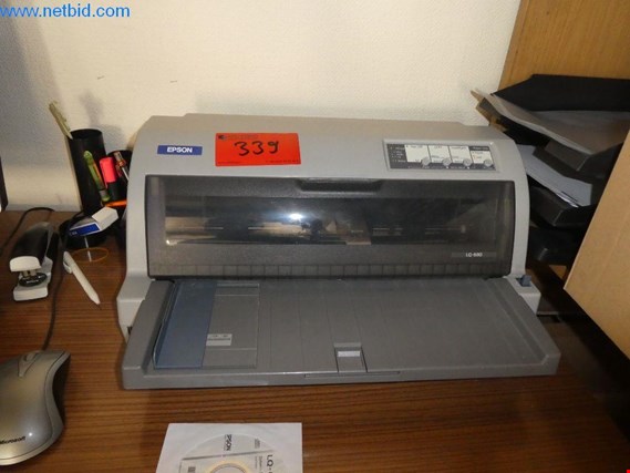 Used Epson LQ-690 Dot matrix printer for Sale (Trading Premium) | NetBid Industrial Auctions