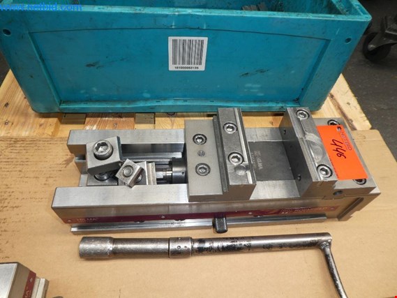 Used Hilma KNC125 Hydraulic machine vice for Sale (Auction Premium) | NetBid Industrial Auctions