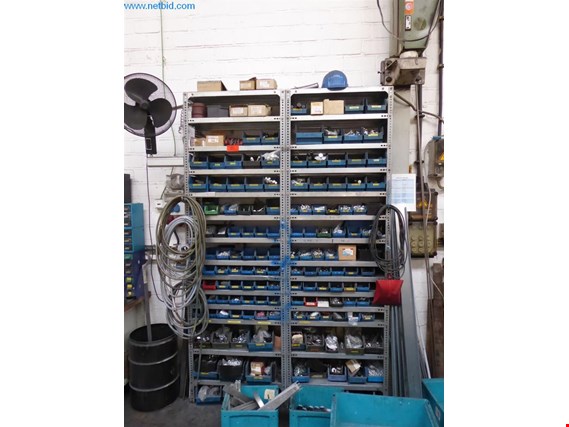 Used 4 lfm. Storage rack for Sale (Auction Premium) | NetBid Industrial Auctions