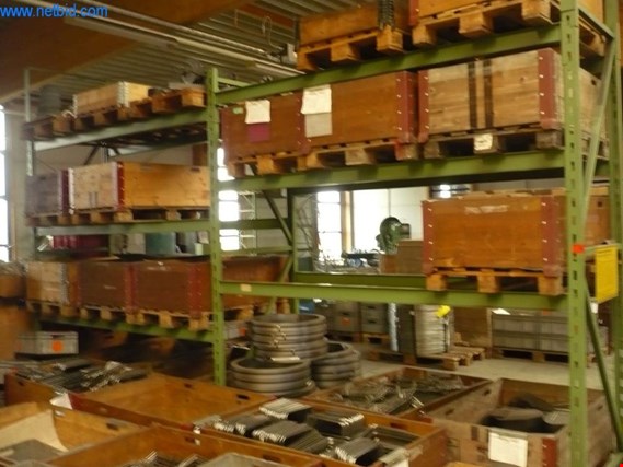 Used 15 lfm. Pallet heavy-duty rack for Sale (Trading Premium) | NetBid Industrial Auctions