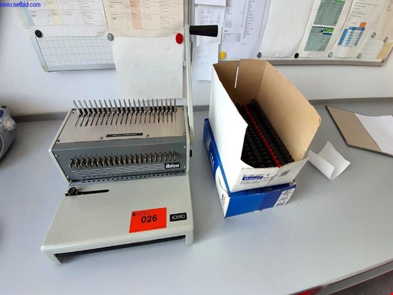 Used Ibico Kombo Spiral binding machine for Sale (Trading Premium) | NetBid Industrial Auctions