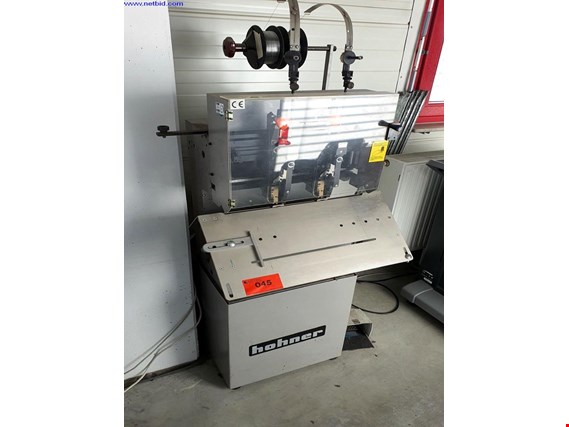 Used Hohner EXACT 2-head wire stitching machine for Sale (Auction Premium) | NetBid Industrial Auctions