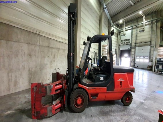 Used Linde E48P Electric forklift trucks (9) (subject to surcharge) for Sale (Trading Premium) | NetBid Industrial Auctions