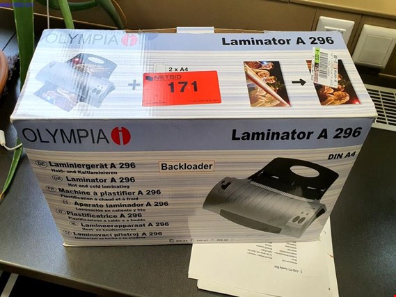 Used Laminator for Sale (Online Auction) | NetBid Industrial Auctions