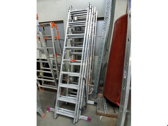 Used Euroline/Krause 4 Extension ladders for Sale (Auction Premium) | NetBid Industrial Auctions