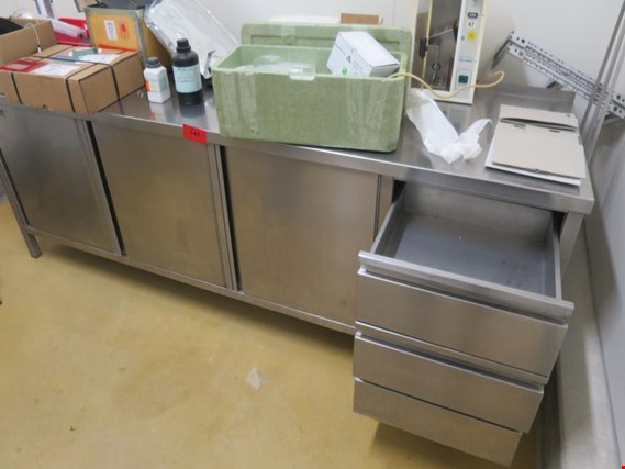 Used Stainless steel sideboard for Sale (Auction Premium) | NetBid Industrial Auctions