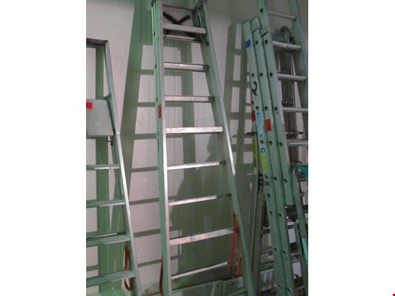 Used Aluminium folding ladder for Sale (Auction Premium) | NetBid Industrial Auctions