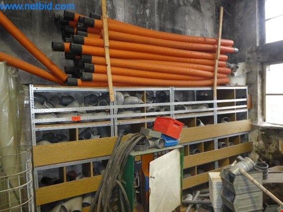 Used 1 Posten Plastic sanitary pipes for Sale (Trading Premium) | NetBid Industrial Auctions