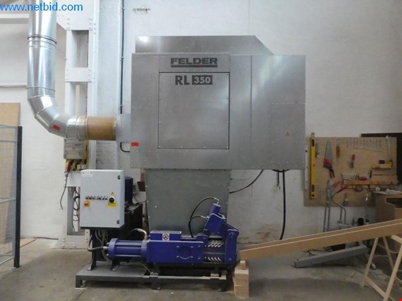 Used Felder FBP 60 Briquetting press w. extraction for Sale (Trading Premium) | NetBid Industrial Auctions