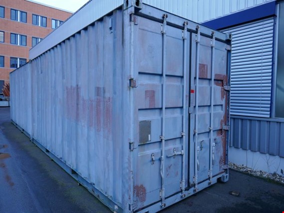 Used CSC Safety Approval JS-D24CR-B 20´ overseas container for Sale (Auction Premium) | NetBid Industrial Auctions