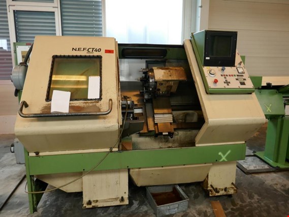Used Nef Nef CT40 CNC lathe for Sale (Auction Premium) | NetBid Industrial Auctions