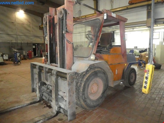 Used RMF S 6000 Diesel forklift for Sale (Online Auction) | NetBid Industrial Auctions