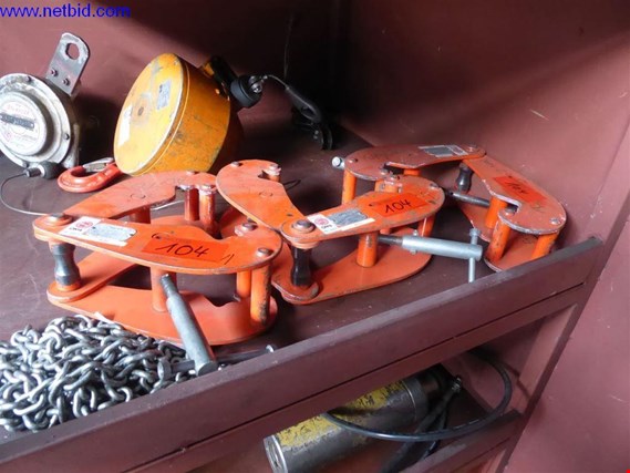 Used Safetex STK 030 3 Beam clamps for Sale (Auction Premium) | NetBid Industrial Auctions
