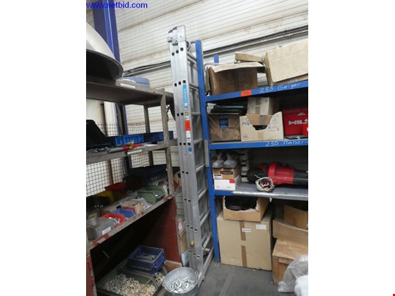Used Zarges Z600 Pull-out ladder for Sale (Auction Premium) | NetBid Industrial Auctions