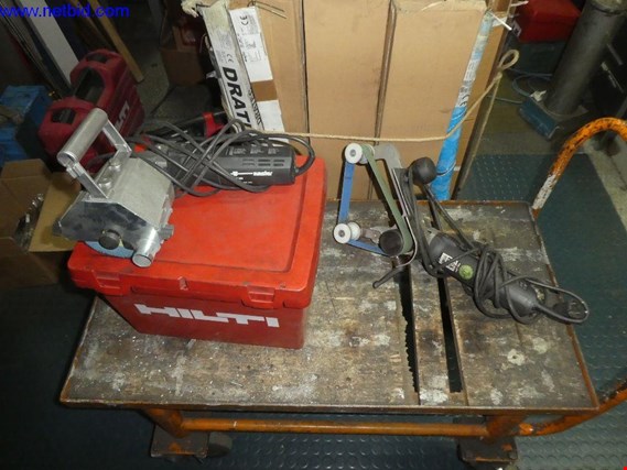 Used Bosch GWS 17-125 CIE Pipe belt grinder for Sale (Auction Premium) | NetBid Industrial Auctions