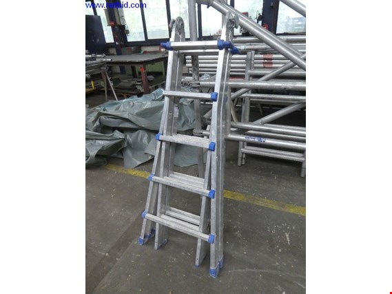 Used Ernst Aluminium extension ladder for Sale (Auction Premium) | NetBid Industrial Auctions