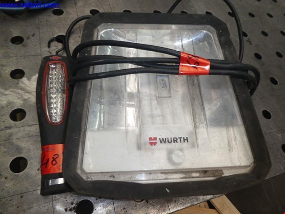 Used Würth 2 Construction site luminaires for Sale (Auction Premium) | NetBid Industrial Auctions