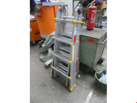 Zarges Aluminium uitschuifbare ladder gebruikt kopen (Auction Premium) | NetBid industriële Veilingen