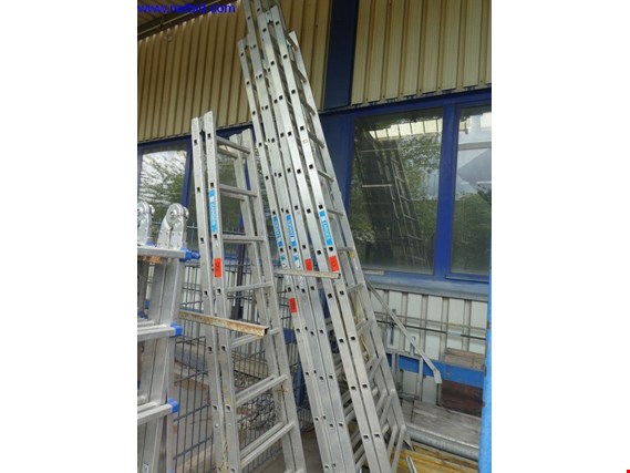 Used Zarges 4 Aluminium ladders for Sale (Trading Premium) | NetBid Industrial Auctions