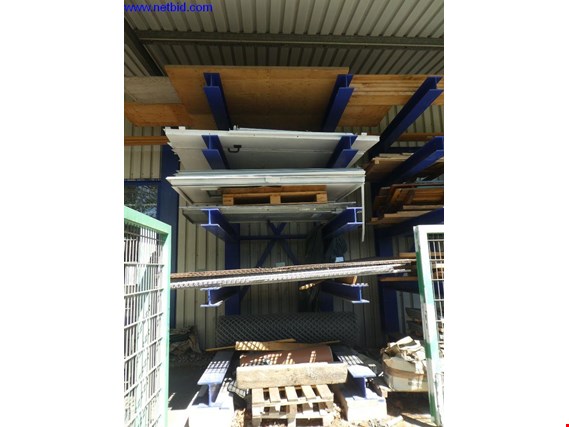 Used Cantilever rack for Sale (Online Auction) | NetBid Industrial Auctions