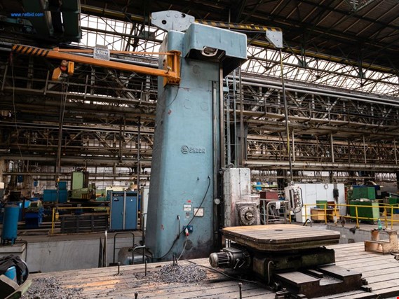 Used Skoda W200H horizontal drilling and boring machine (48384) for Sale (Auction Premium) | NetBid Industrial Auctions