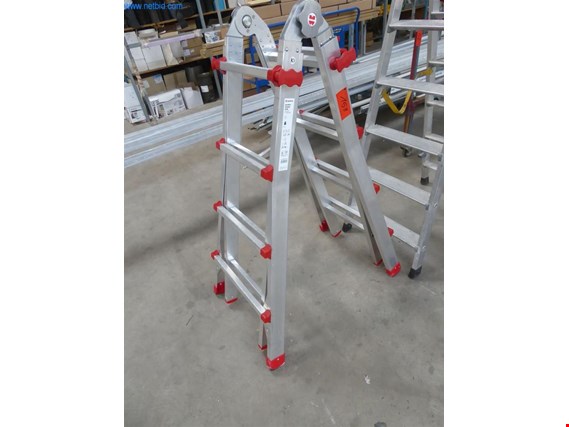 Used Würth Professional Aluminium professional telescopic ladder for Sale (Auction Premium) | NetBid Industrial Auctions