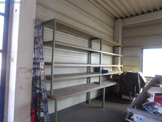 Used 2 Metal shelving for Sale (Online Auction) | NetBid Industrial Auctions