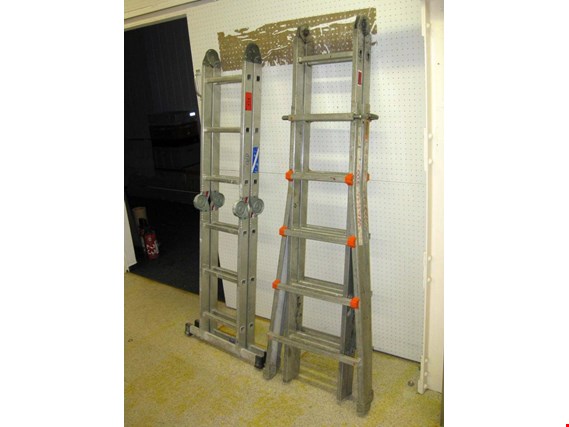 2 Aluminium ladders gebruikt kopen (Auction Premium) | NetBid industriële Veilingen