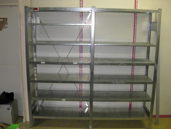Used Galvanized shelf for Sale (Auction Premium) | NetBid Industrial Auctions